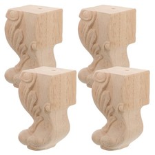  4 Stück kurze Tischbeine