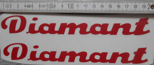 Fahrrad,Rot,Aufkleber,DIAMANT