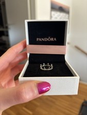 Pandora Ring 50 Silber Krone 