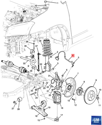 Raddrehzahlsensor chevrolet - raddrehzahlsensor,