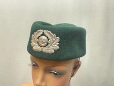 VOPO Damen Käppi Frau Filzhut Mütze 50 Kaffeebohne Politesse Volkspolizei