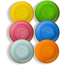 Speiseteller Set Keramik 6tlg