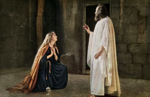 Oberammergau passionsspiele - ak,