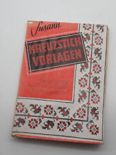 Susann Kreuzstich-Vorlagen Volkskunst Auswahl 278 Volkskunstmuster Stickerei