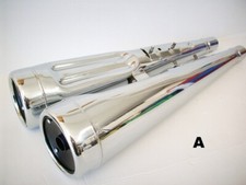 Set Auspuff Endtopf / Exhaust