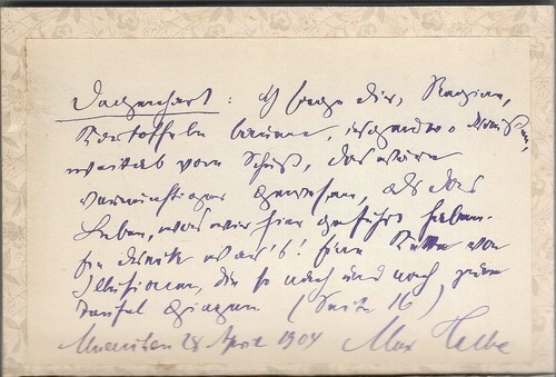 Jugendstil max halbe die - max,
