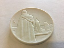 Meissen Porzellan Medaille /