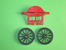 Timpo Toys  Ersatzteil  Deichsel Kutsche  2 Räder  Nr. 5