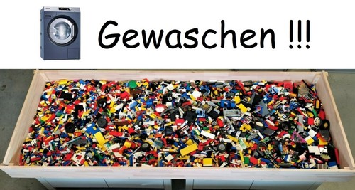 Lego gewaschen kiloware - gewaschen,