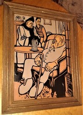 BRUNO PAUL | Allgemeiner Niedergang | Hinterglas-Druck | 1904