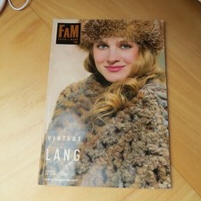 Dickes Strickheft FAM Fatto a Mano 184 Vintage von Lang Yarns auch Herrenmodelle