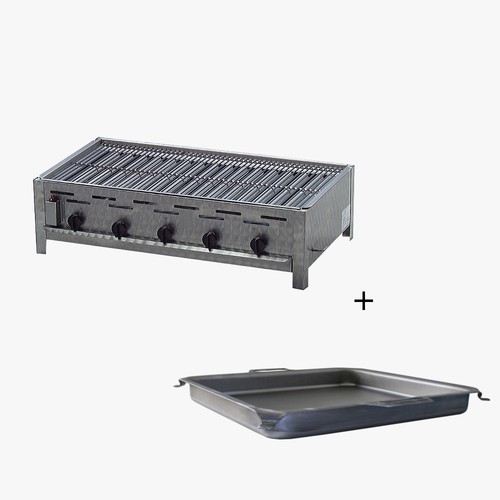 Grill gasgrill edelstahl - edelstahl, 5