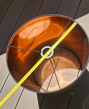 Paulmann Stehlampen-Schirm Metall schwarz/bronze Kupferfarben