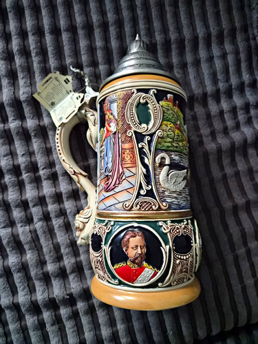 King lohengrin stein bierkrug - king,