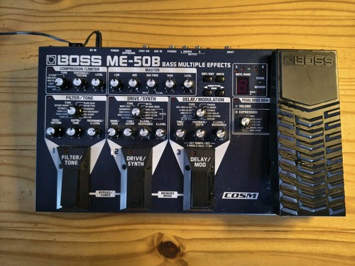 Boss 50b bass effektpedal - me-50b, e-bass