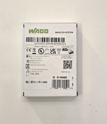 Wago 753 554 channel - wago, analog