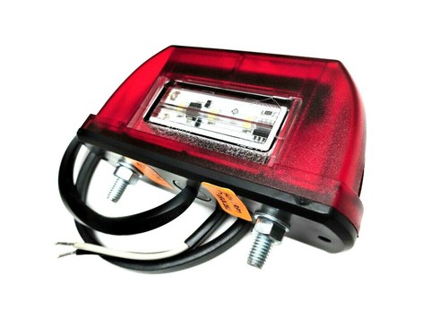 Led kennzeichenbeleuchtung rot - led,