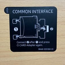 BN68-03518W     Aufkleber /CI Abdeckung für Samsung TV