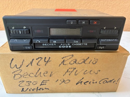 Mercedes benz w124 autoradio - mercedes-benz,
