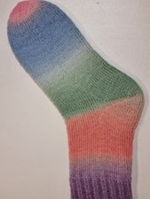 Handgestrickte Socken Gr