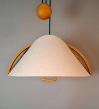 DOMUS Pendellampe Leuchte Danish Design Buche Lunopal Vintage