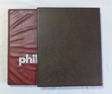 rotes Philswiss Brief- und Belege Album mit Schutzkassette!!!