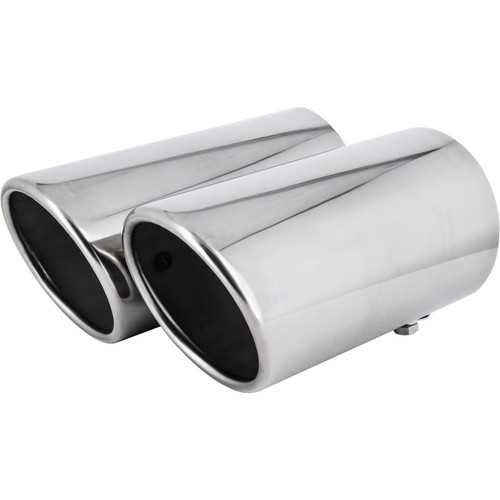 Edelstahl chrom auspuffblenden - edelstahl,