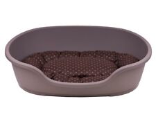 Hundebett Hundekorb taupe +