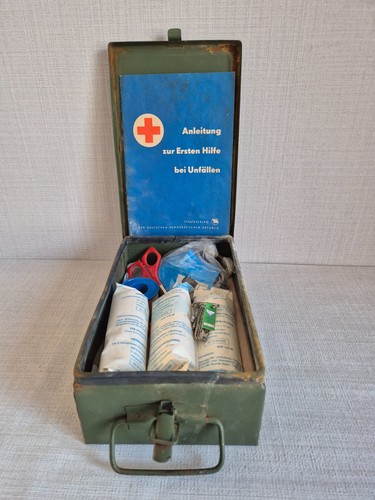 Ddr verbandskasten mit inhalt - ddr,