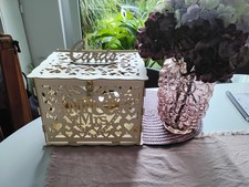 Hochzeit Holzbox für Karten