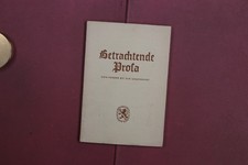 408674 Johann Peter Hebel BETRACHTENDE PROSA Reclam-Verlag Von Herder bis zur