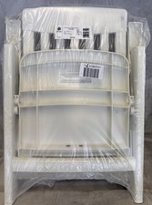 Klappstuhl Palma Sieger Kunststoff weiß Gebrochen an einer Stelle