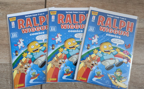 Ralph wiggum comics variant - comics,
