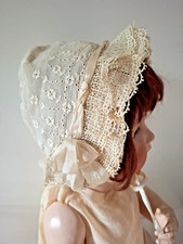 Antike PuppenHaube  Puppe