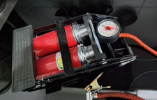 Fußluftpumpe Doppelzylinder, Fuß Luftpumpe, Fußpumpe Fahrrad