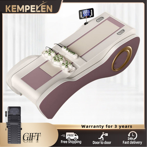 Jade massagebett mit wärme - 3d,