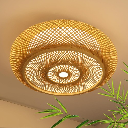 Deckenleuchte bambus led - deckenleuchte,
