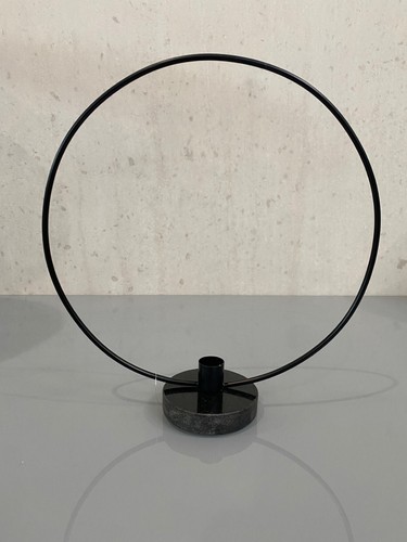 Kerzenständer metall schwarz - metall,