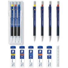 STAEDTLER mars micro Druckbleistift 775 | Feinminen 0,3 0,5 0,7 0,9 1,3 | Radier