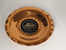 Kupfer Wandteller " Burg