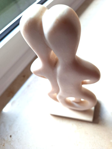 Skulptur liebespaar alabaster - ,