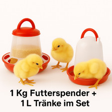 Futterautomat + Tränke Set