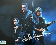 Linda Hamilton signiertes 10x8 Terminator Foto ACG COA AG05171
