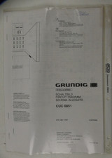 GRUNDIG Schaltbild CUC 6851