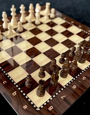 Schachbrett aus Holz 36 X 36