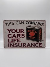 Blechschild Shell 20x30cm