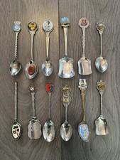 Konvolut 12 versilberte