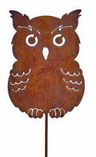 Gartenstecker Eule Kautz