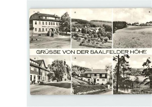 Saalfelder hoehe wickersdorf - hoehe,