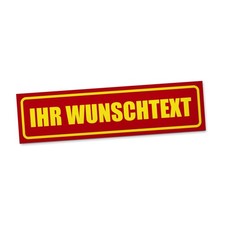 Schild Selbst Gestalten